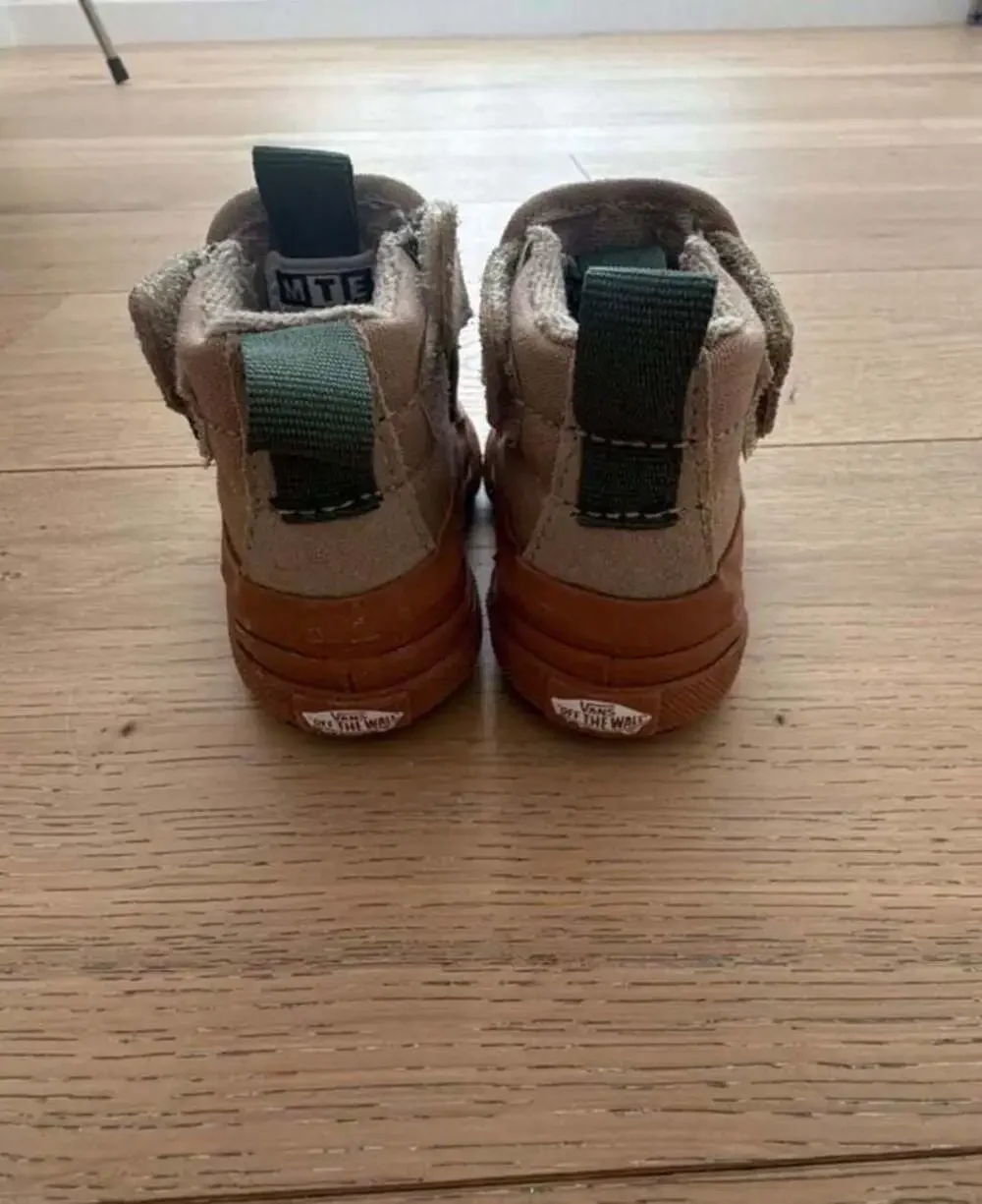 Vans Toddler Slip-On Hi Terrain V MTE Brown Winter Boots